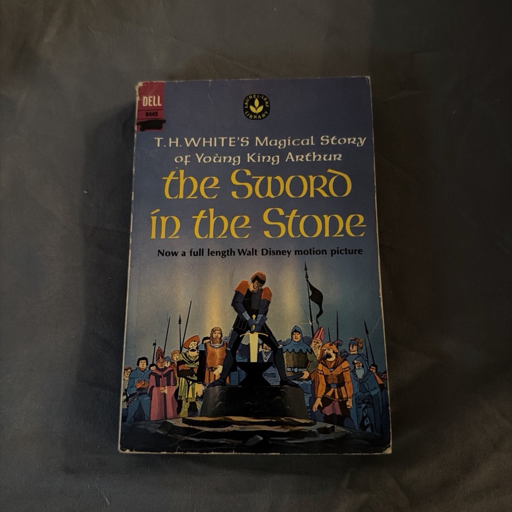 The Sword in the Stone TH White paperback 1963 Dell Young King Arthur Story